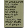 The World Market for Knitted or Crocheted Women¿s Full-Length or Knee-Length Hosiery Measuring Less Than 67 Decitex Per Single Yarn by Inc. Icon Group International