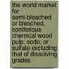 The World Market for Semi-Bleached or Bleached, Coniferious Chemical Wood Pulp, Soda, or Sulfate Excluding That of Dissolving Grades door Inc. Icon Group International