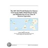 The 2007-2012 World Outlook for Glucose Corn Syrup Solids, Dried Glucose Syrup, and Maltodextrins of Less Than 20 Dextrose Equivalent by Inc. Icon Group International