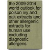 The 2009-2014 World Outlook for Poison Ivy and Oak Extracts and Other Allergenic Extracts for Human Use Excluding Diagnostic Allergens by Inc. Icon Group International