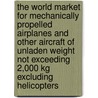 The World Market for Mechanically Propelled Airplanes and Other Aircraft of Unladen Weight Not Exceeding 2,000 Kg Excluding Helicopters door Inc. Icon Group International