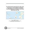 The 2007-2012 World Outlook for Diet Aids Containing Local Anesthetics Excluding Non-Drug Dietaries for Weight Control and Bulk-Only Diet Aids door Inc. Icon Group International