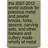 The 2007-2012 World Outlook for Precious Metal and Pewter Knives, Forks, Spoons, Carving Sets, and Other Flatware and Cutlery Made Wholly of Metal by Inc. Icon Group International