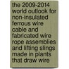 The 2009-2014 World Outlook for Non-Insulated Ferrous Wire Cable and Fabricated Wire Rope Assemblies and Lifting Slings Made in Plants That Draw Wire door Inc. Icon Group International