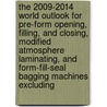 The 2009-2014 World Outlook for Pre-Form Opening, Filling, and Closing, Modified Atmosphere Laminating, and Form-Fill-Seal Bagging Machines Excluding by Inc. Icon Group International