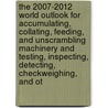 The 2007-2012 World Outlook for Accumulating, Collating, Feeding, and Unscrambling Machinery and Testing, Inspecting, Detecting, Checkweighing, and Ot door Inc. Icon Group International