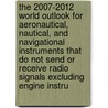 The 2007-2012 World Outlook for Aeronautical, Nautical, and Navigational Instruments That Do Not Send or Receive Radio Signals Excluding Engine Instru door Inc. Icon Group International