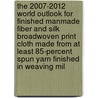 The 2007-2012 World Outlook for Finished Manmade Fiber and Silk Broadwoven Print Cloth Made from at Least 85-Percent Spun Yarn Finished in Weaving Mil by Inc. Icon Group International