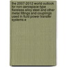 The 2007-2012 World Outlook for Non-Aerospace-Type Flareless Alloy Steel and Other Metal Fittings and Couplings Used in Fluid Power Transfer Systems E door Inc. Icon Group International