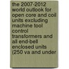 The 2007-2012 World Outlook For Open Core And Coil Units Excluding Machine Tool Control Transformers And All End-bell Enclosed Units (250 Va And Under door Inc. Icon Group International