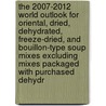 The 2007-2012 World Outlook for Oriental, Dried, Dehydrated, Freeze-Dried, and Bouillon-Type Soup Mixes Excluding Mixes Packaged with Purchased Dehydr door Inc. Icon Group International