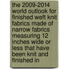 The 2009-2014 World Outlook for Finished Weft Knit Fabrics Made of Narrow Fabrics Measuring 12 Inches Wide or Less That Have Been Knit and Finished in door Inc. Icon Group International