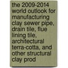The 2009-2014 World Outlook for Manufacturing Clay Sewer Pipe, Drain Tile, Flue Lining Tile, Architectural Terra-Cotta, and Other Structural Clay Prod door Inc. Icon Group International