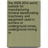 The 2009-2014 World Outlook for Manufacturing Mineral Beneficiating Machinery and Equipment Used in Surface or Underground Mines, Underground Mining M door Inc. Icon Group International