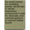 The World Market for Modelling Pastes, Dental Wax or Dental Impression Compounds in Sets for Retail Sale, and Calcined Gypsum or Calcium Sulfate Based door Inc. Icon Group International