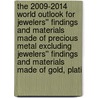 The 2009-2014 World Outlook for Jewelers'' Findings and Materials Made of Precious Metal Excluding Jewelers'' Findings and Materials Made of Gold, Plati door Inc. Icon Group International