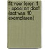 Fit voor leren 1 - speel en doe! (set van 10 exemplaren)