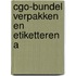 CGO-bundel Verpakken en etiketteren A