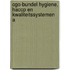 CGO-bundel Hygiene, HACCP en kwaliteitssystemen A