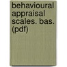 Behavioural Appraisal Scales. BAS. (PDF) by M. Smrkovsky