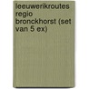 Leeuwerikroutes Regio Bronckhorst (set van 5 ex) door Onbekend