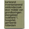 Karterend Inventariserend Veldonderzoek door middel van grondboringen Plangebied Oudeland 1, Hoogvliet, Gemeente Rotterdam door J. Ras