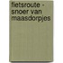 Fietsroute - Snoer van Maasdorpjes