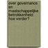 Over governance en maatschappelijke betrokkenheid: hoe verder?