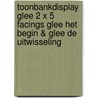 Toonbankdisplay Glee 2 x 5 facings Glee Het begin & Glee De uitwisseling door S. Lowell