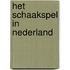 Het schaakspel in Nederland