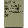 Audit & controle in de praktijk supplement 57 door Onbekend