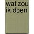 Wat zou ik doen