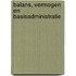 Balans, vermogen en basisadministratie