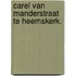 Carel van Manderstraat te Heemskerk.