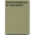 Westerweelstraat te Heemskerk
