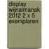 Display Wijnalmanak 2012 2 x 5 exemplaren