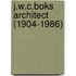 J.W.C.Boks architect (1904-1986)