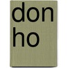 Don Ho door Jerry Hopkins