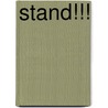 Stand!!! door Dr. Sammy Campbell
