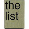 The List door Robert E. Belknap