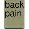 Back Pain by Icon Health Publications