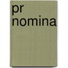 Pr Nomina door Richard Stephen Charnock