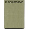 Remembrances by Amabel McKay-Omar