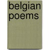 Belgian Poems door Mile Cammaerts