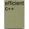 Efficient C++ door Dov Bulka