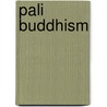 Pali Buddhism door Hoffman Frank