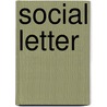 Social Letter door Elizabeth Myers