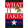 What It Takes door Richard Ben Cramer