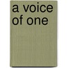 A Voice of One door John Dillard Cpa