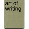 Art of Writing door Sherwin Cody